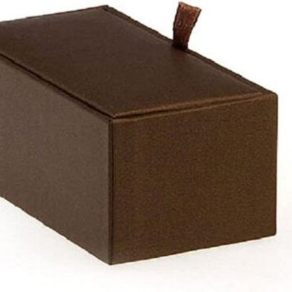 Men's steer head cuff link set in presentation box Brand New - Picture 2 of 2